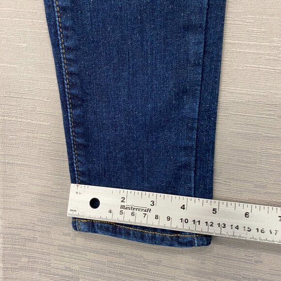 Levis 720 Jeans Womens 27 x 28 High Rise Super Skinny Medium Wash Stretch Denim - Picture 9 of 14